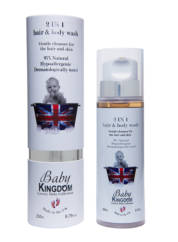 Baby Kingdom 250ml 2 in 1 Hair & Body Wash for Kids