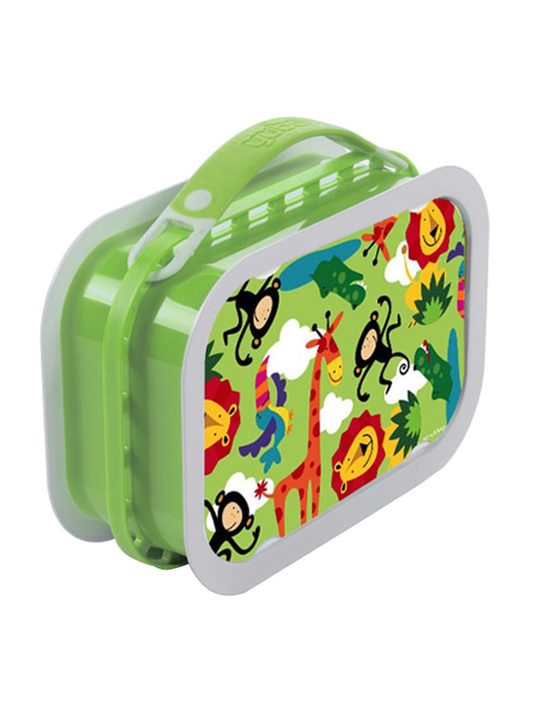 

Yubo Jungle Fun Print Lunch Box, Green
