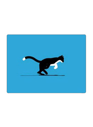 RKN Printed Anti-Slip Gaming Mouse Pad, Blue/Black/White