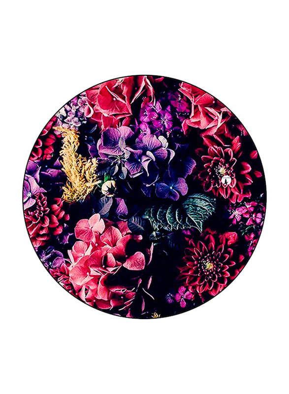 

RKN Flowers Printed Mouse Pad, Red/Purple