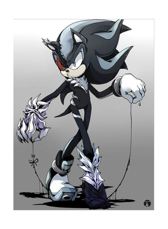 

RKN Sonic Printed Mouse Pad, Grey/Black/White