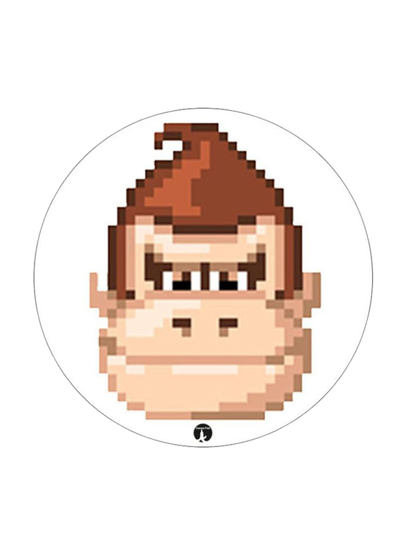 

RKN Super Mario Theme Printed Mouse Pad, White/Brown/Beige