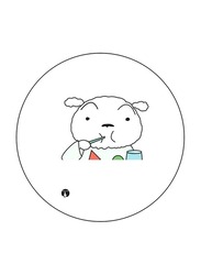 RKN Rabbit Printed Mouse Pad, Multicolour