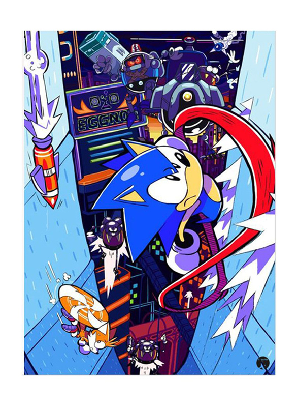 

RKN The Video Game Sonic Mouse Pad, Blue