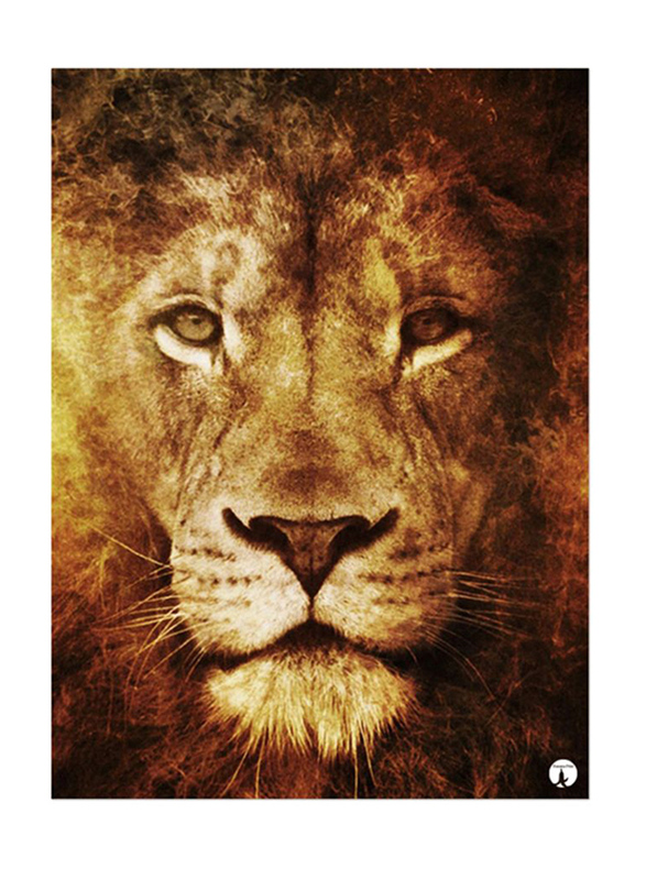 

RKN A Lion Mouse Pad, Brown