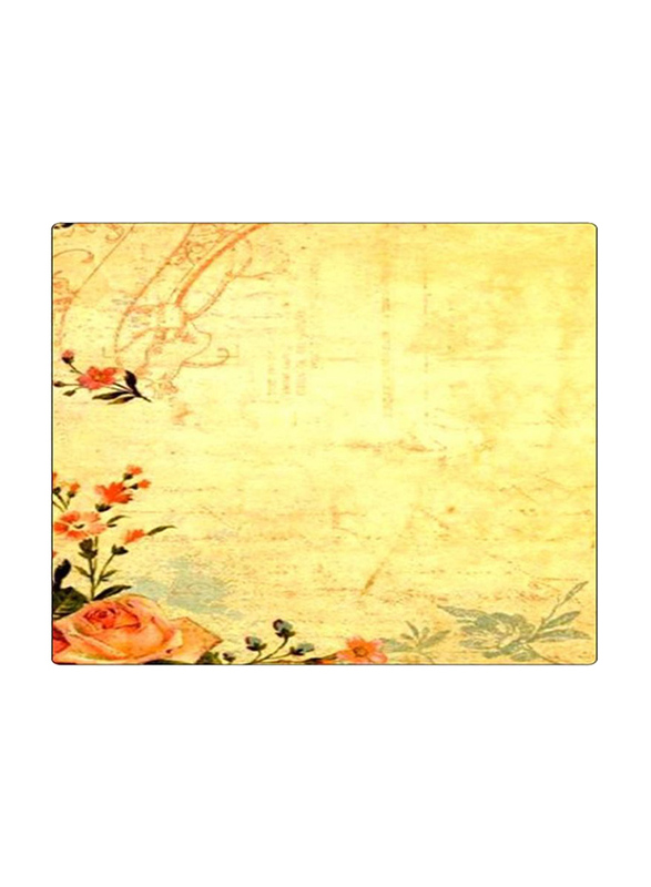 

RKN Printed Anti-Slip Gaming Mouse Pad, Brown/Pink/Green