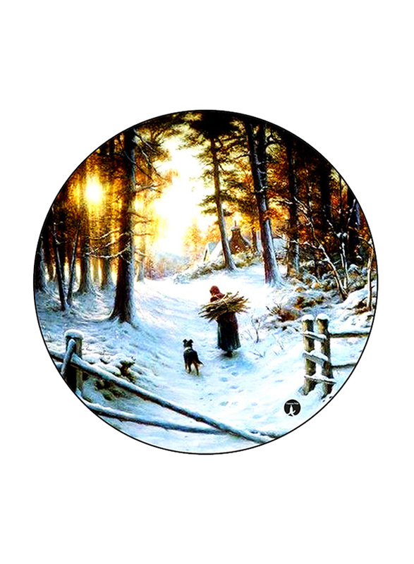 

RKN Printed Round Mouse Pad, Multicolour