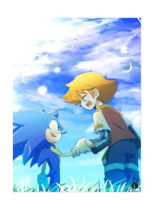 

RKN The Video Game Sonic Mouse Pad, Blue