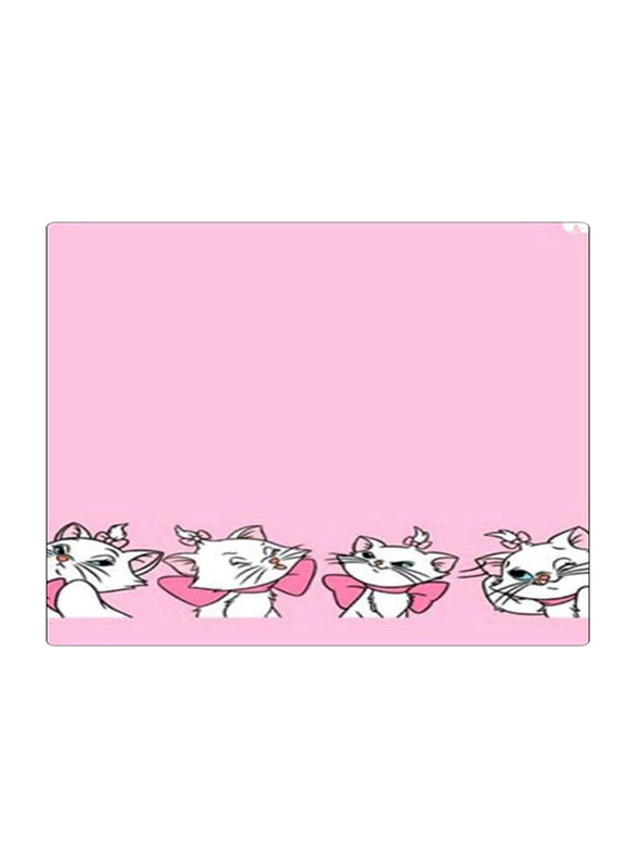 

RKN Printed Anti-Slip Gaming Mouse Pad, Pink/White