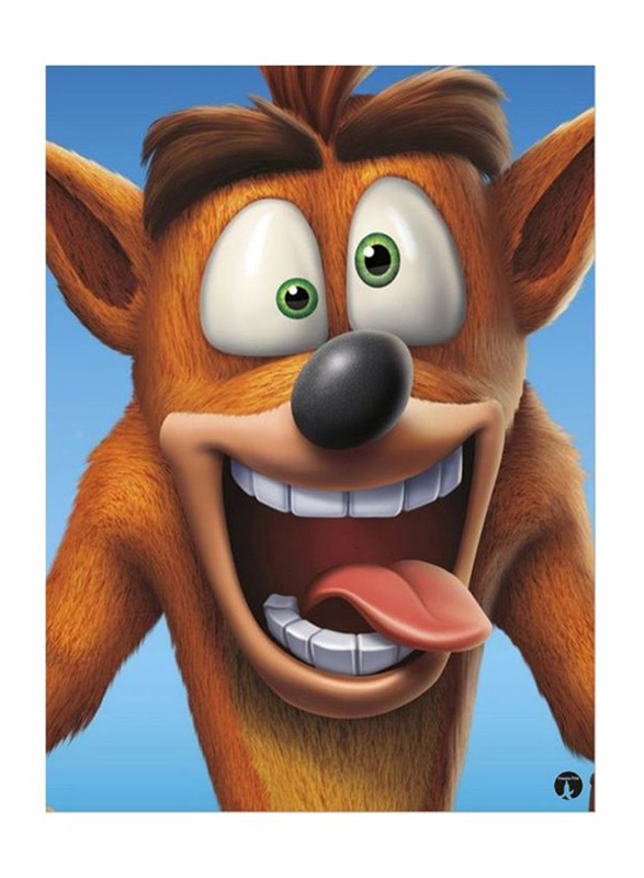 

RKN Crash Printed Mouse Pad, Brown/White/Black