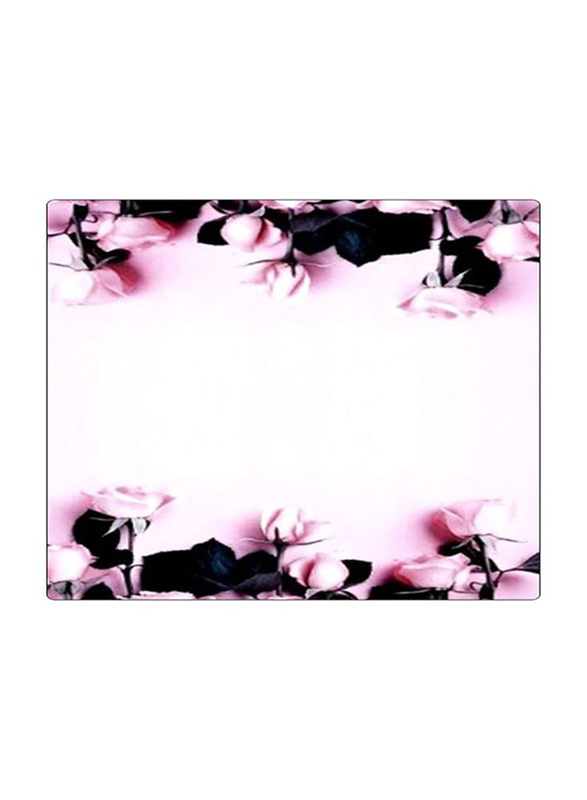 

RKN Printed Anti-Slip Gaming Mouse Pad, Pink/Black