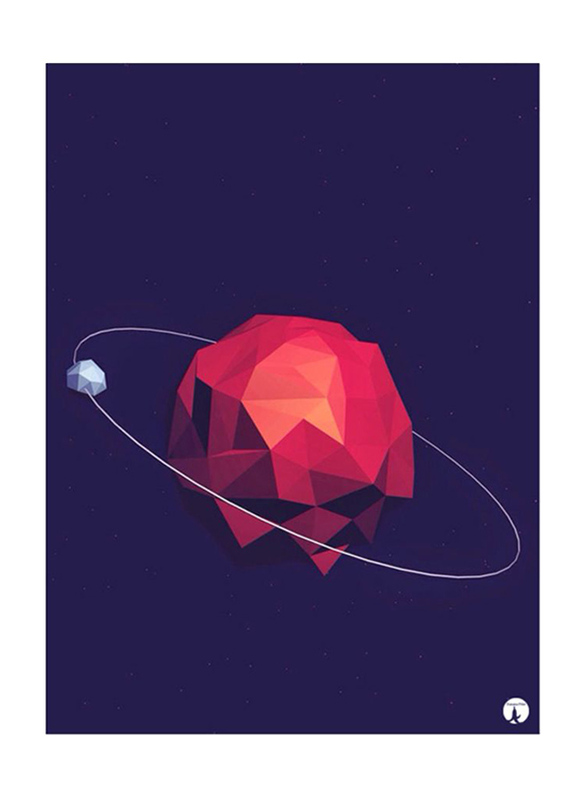 

RKN A Planet Mouse Pad, Blue