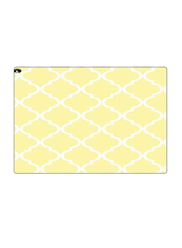 

RKN Printed Anti-Slip Gaming Mouse Pad, Yellow/White