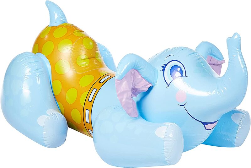 

intex Little Elephant Ride-On Floater, Multicolour