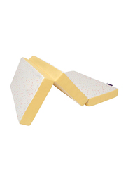 Clevamama Travel Cot Mattress 3-in-1 Sleep, Sit & Play 96 x 65 x7cm, Multicolour
