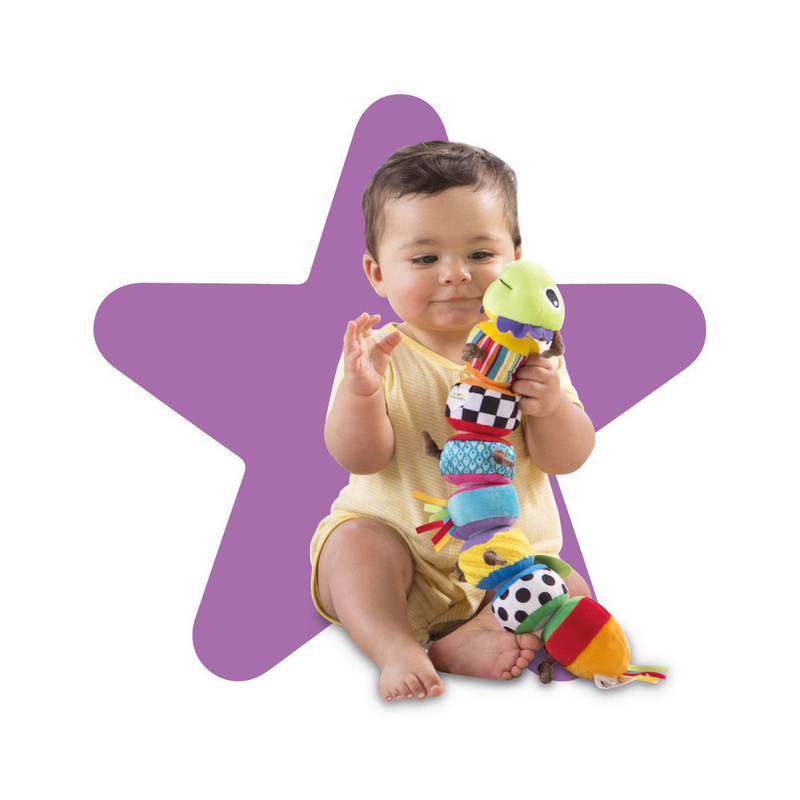 

Tomy Lamaze Mix & Match Caterpillar Activity Rattle, Multicolour