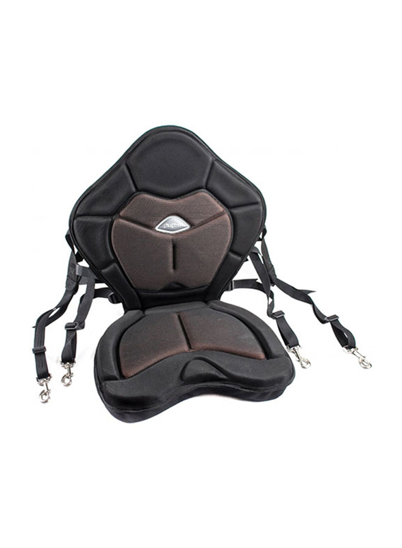 

FeelFree Kingfisher Seat with 4 Snap Hooks, Black