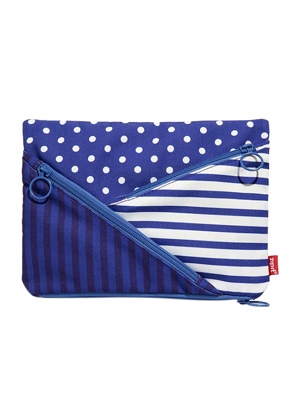 

Zipit Horizontal Quiltz Pouch for Kids, Blue