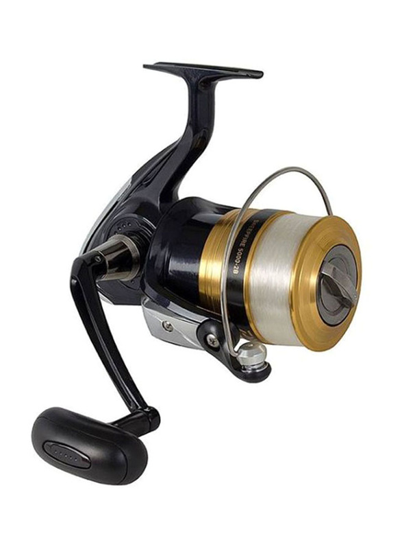 

Daiwa Sweepfire Spinning Fishing Reel, E-4000-2Bb, Black