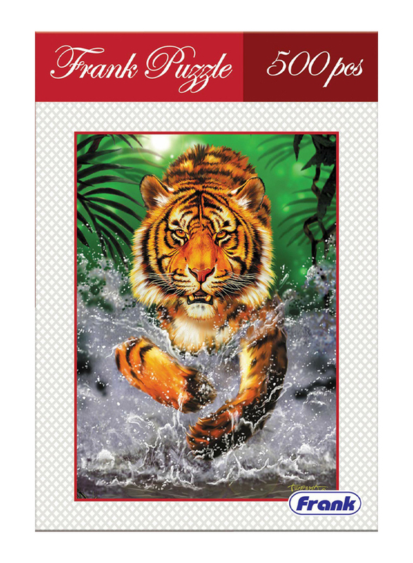 

Frank 500-Piece Set Running Tiger Puzzle
