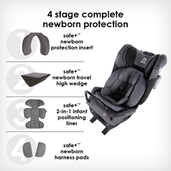 Diono Radian 3Qxt Latch All-in-1 Car Seat, 0-10 Years, Grey