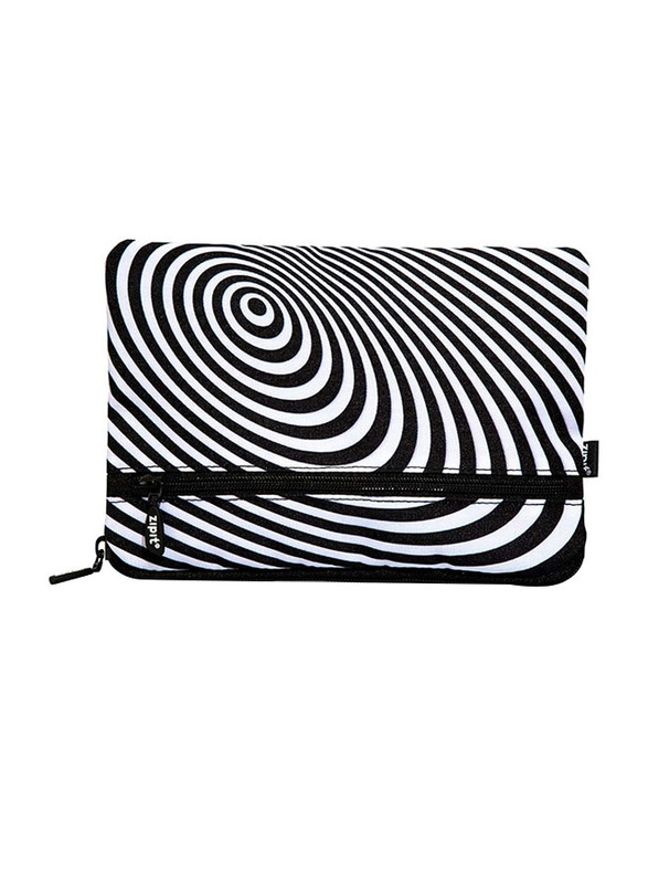 

Zipit Illusions Jumbo Pouch for Kids, Circles, Black/White
