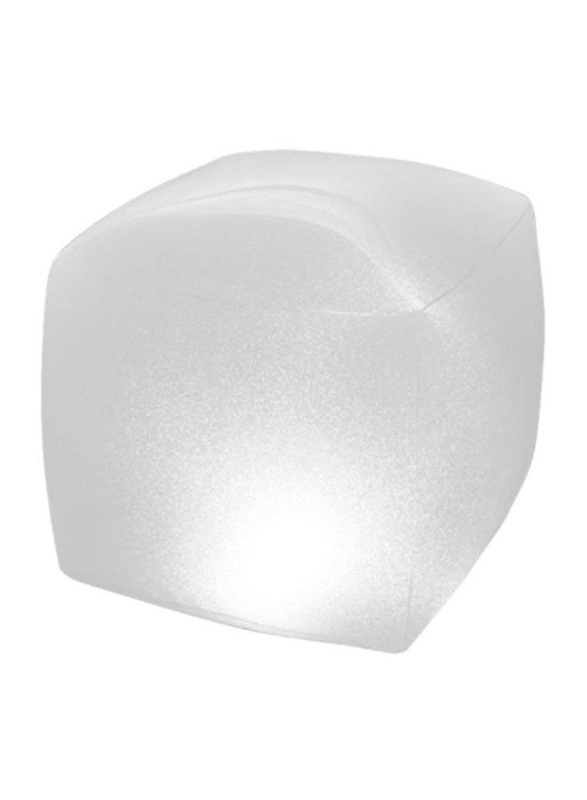 

Intex Floating LED Water Cube, White