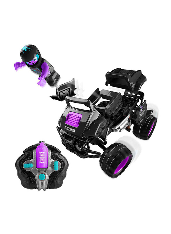 

Monster Smash Ups Black Widow Truck with Rechargeable Battery, Ages 6+