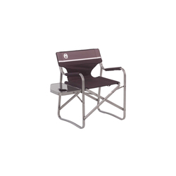 Coleman Deck Chair with Side Table, Purple
