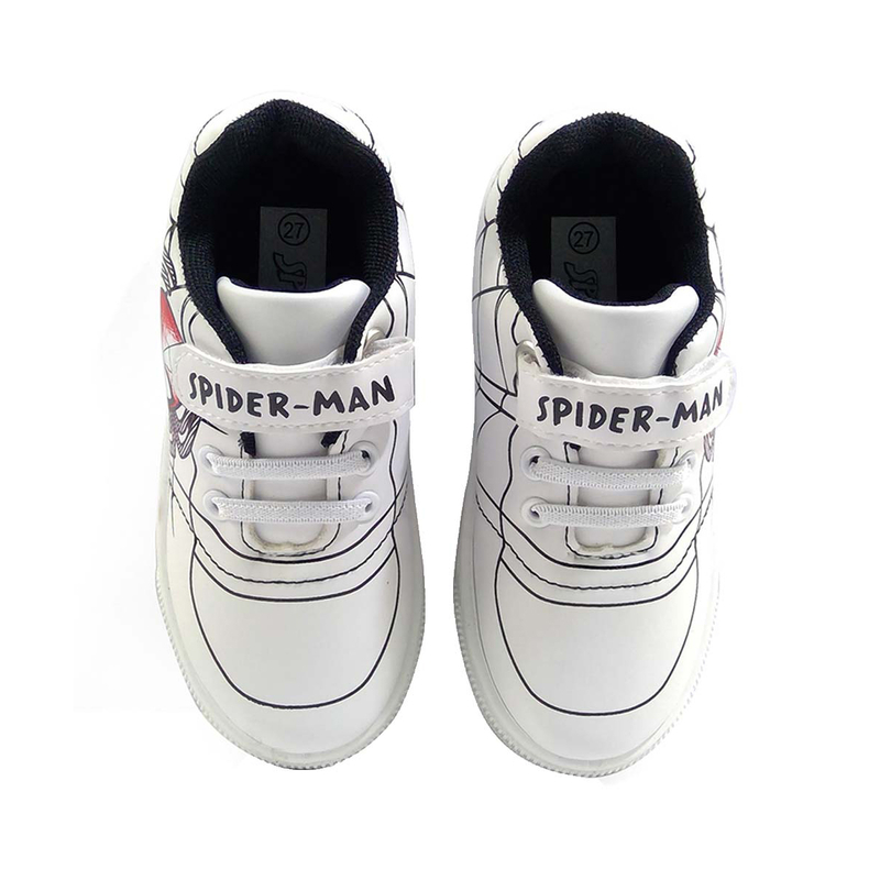 

Marvel The Amazing Spiderman Sneakers, S/33, White