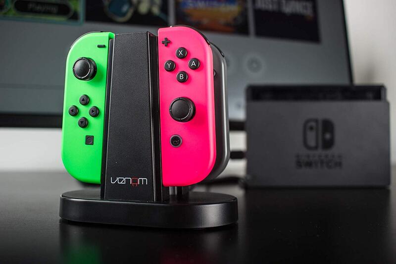 Venom Charging Station for Nintendo Switch, Black