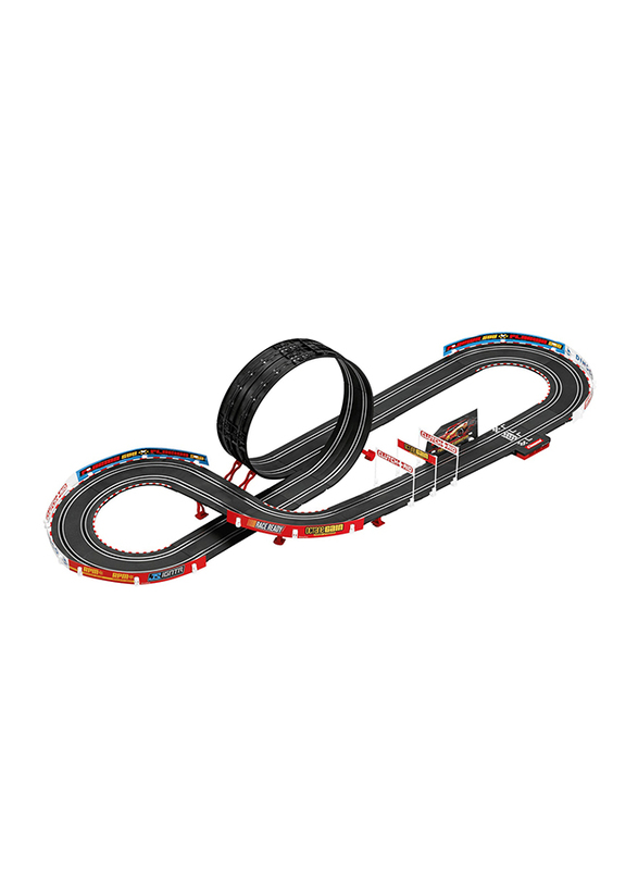 

Carrera 4.9m Go! Cars3 Finish First Toy Car, Black/Red