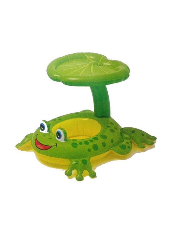 

Intex Frog Design Inflatable Pool Float, Green