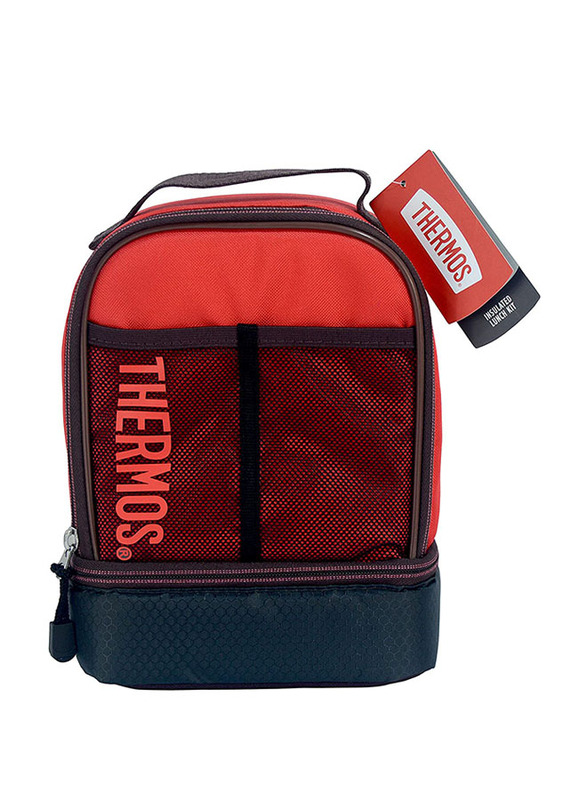 

Thermos Sport Mesh Dual Lunch Kit, Maroon/Red