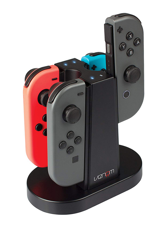 Venom Charging Station for Nintendo Switch, Black