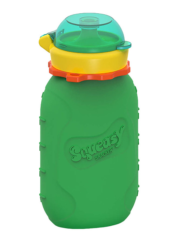 

Squeasy Gear Snacker Bottle 175ml, Green