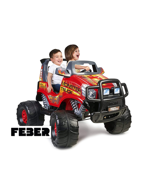 

Feber Rideon Monster Truck B/O 12V UKC20, Ages 3+