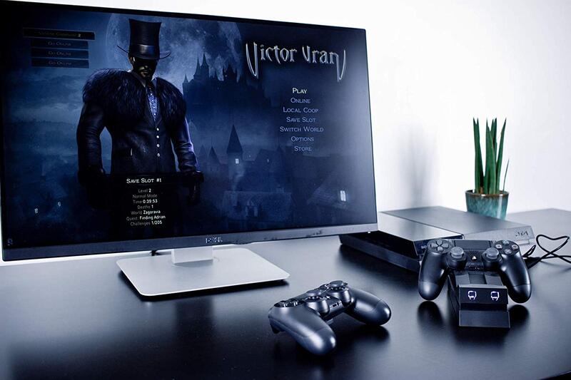 Venom Twin Controller Charger Dock for PS4, Black