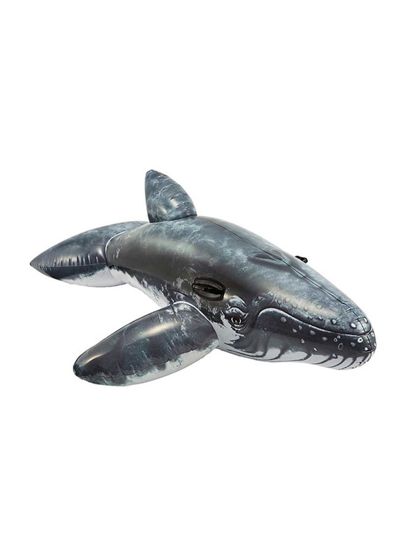 

Intex Realistic Whale Ride-On, Blue/White