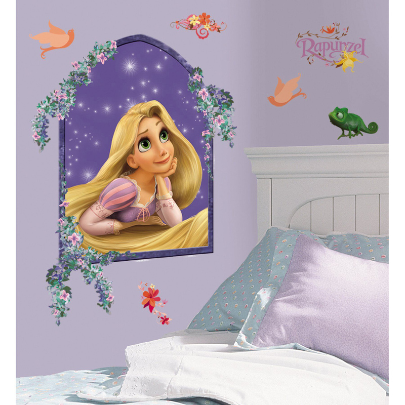 

Roommates Disney Princess Rapunzel Peel & Stick Giant Wall Decal, Multicolor