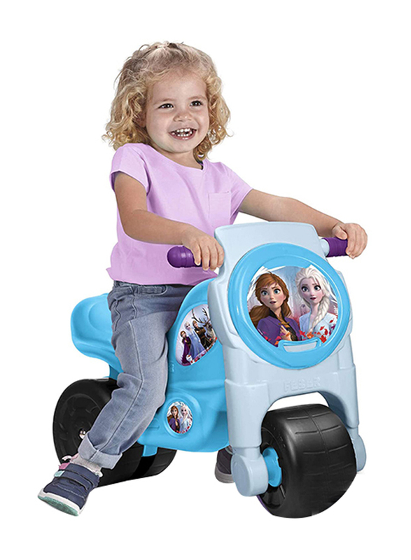 

Feber Rideon Moto Match Frozen2 C20, Aqua, Ages 18+ Months