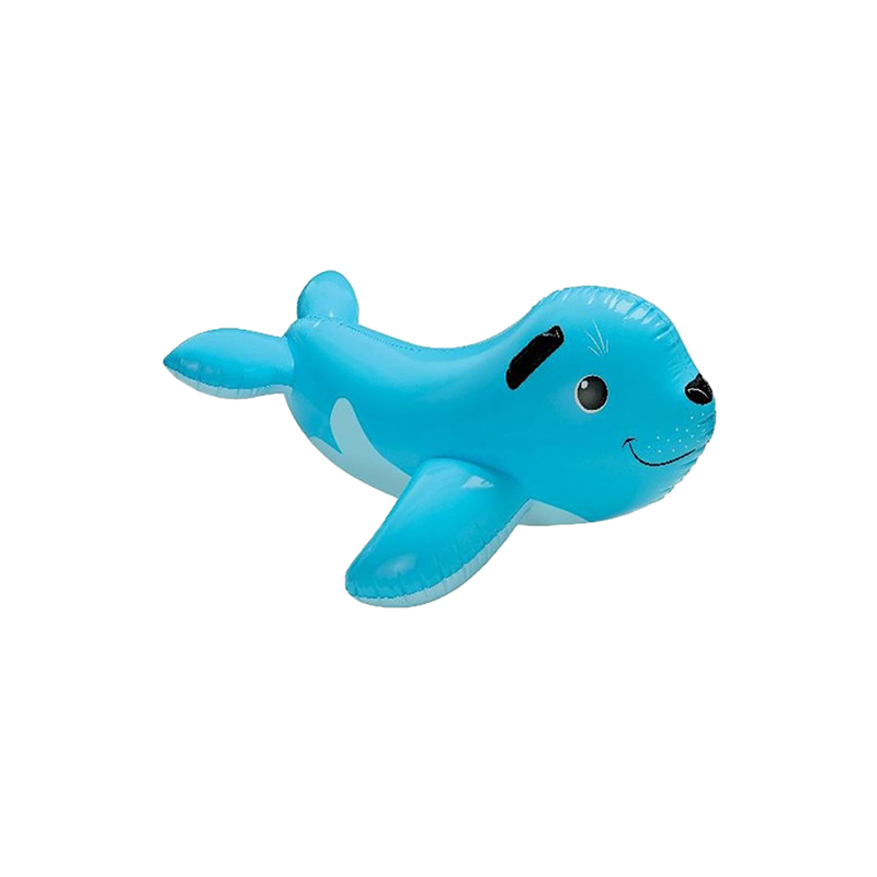 

intex Swiling Seal Ride-On Floater, Blue