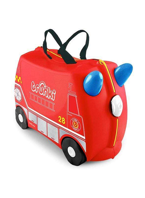 

Trunki Fire Engine Frank Suitcase for Kids, Red