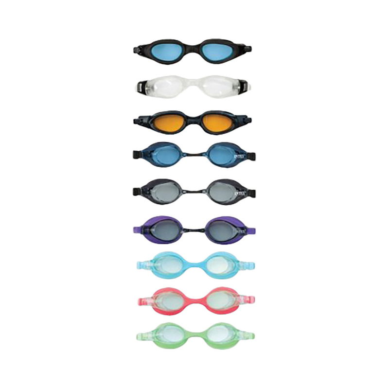 

Intex Professional Goggles for Swimming, 9 Piece, Multicolour