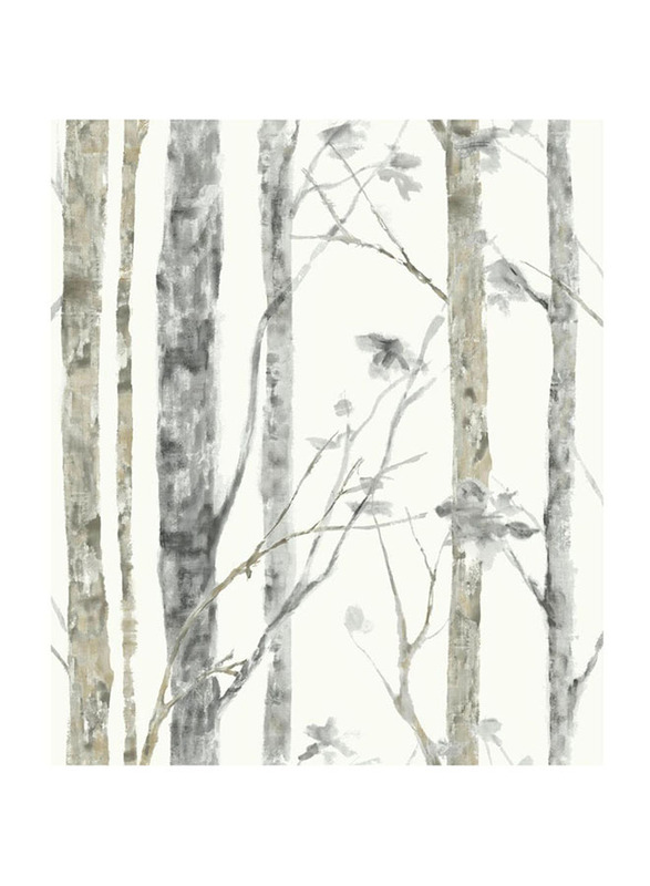 

Roommates Birch Trees Peel and Stick Wall Decor, Multicolour