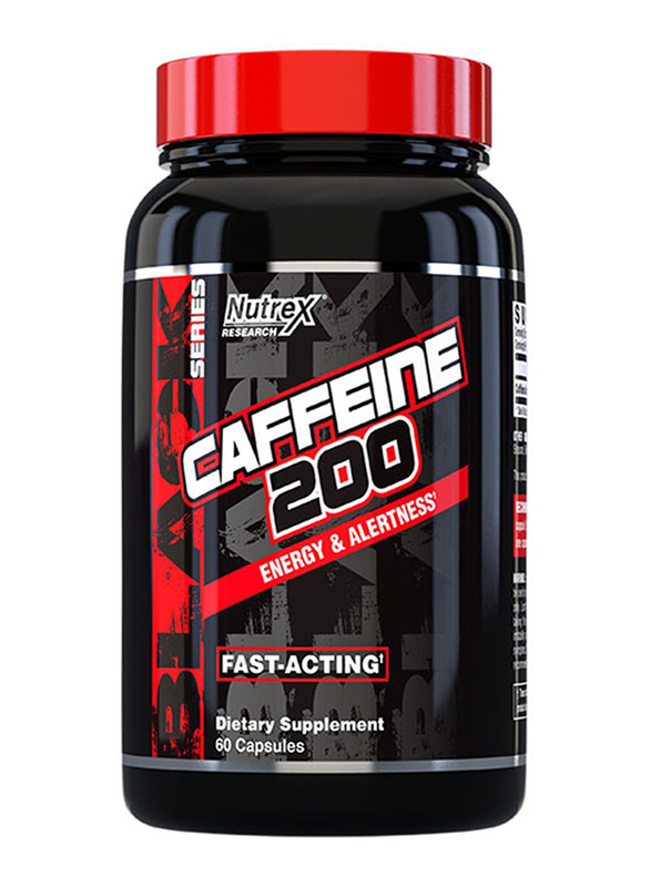 

Nutrex Research Caffeine 200, 60 Capsules, Coffee
