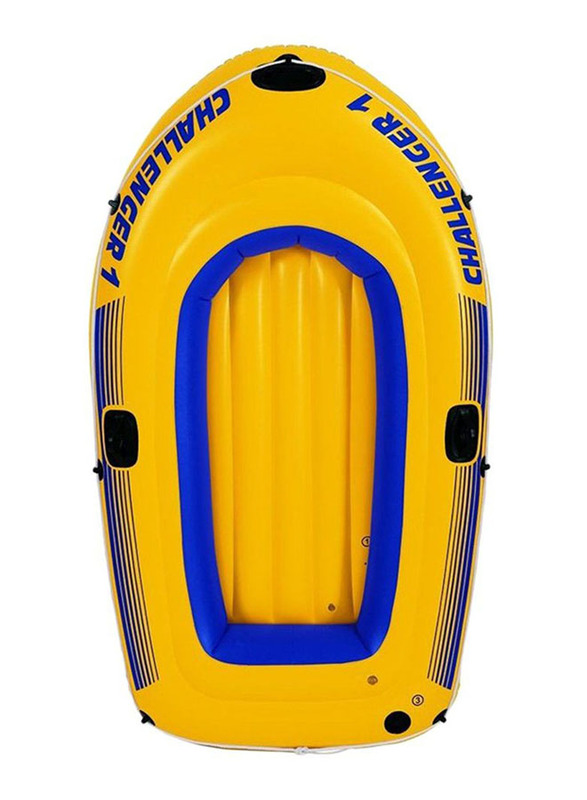 

Intex Challenger 1 Boat Inflatable Rafts, Yellow/Blue