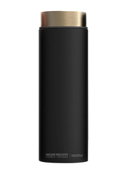 Asobu 500ml Le Baton Stainless Steel Travel Vacuum Thermos Bottle, Black/Gold