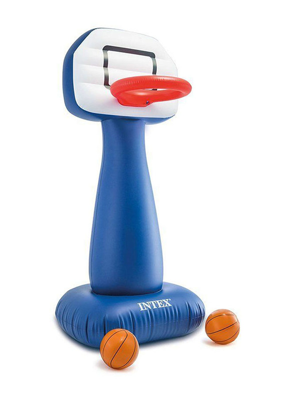 

Intex Shooting Hoops Basket Ball Set, 3 Piece, Blue