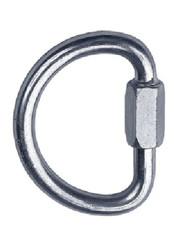 

Singing Rock Maillon Big D Steel Carabineer, 10mm, Silver